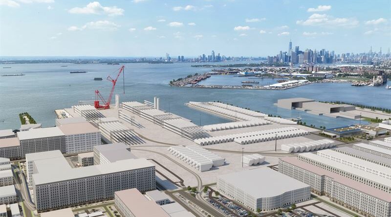 Skanska modernise le terminal maritime de South Brooklyn